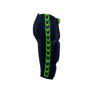 Shorts de football pour hommes, coupe ajustée, entièrement sublimés, pantalons de football américain pour jeunes - Product Image 1