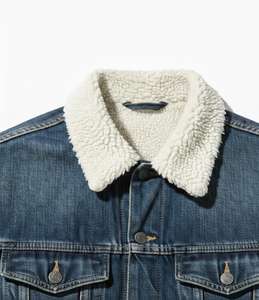 เสื้อแจ็คเก็ตยีนส์ลำลองสำหรับผู้ชาย ผ้าฝ้าย 100% คุณภาพสูง ระบายอากาศได้ดี เหมาะสำหรับฤดูหนาว พร้อมบริการสกรีนโลโก้ด้านหน้าตามสั่ง ขายดีที่สุด - Product Image 4