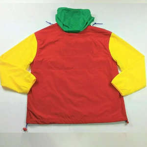 Chaqueta Acolchada Ligera y Transpirable de Lona para Hombre, Cuello Alto, Diseño Personalizable, Cierre Frontal con Cremallera, Tallas Grandes, Bloques de Color - Product Image 2