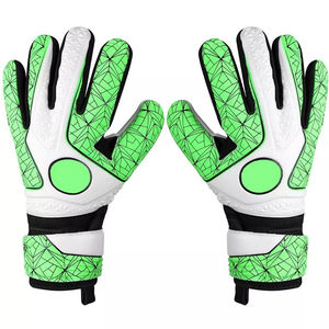 Gants de gardien de but de football personnalisés, professionnels, de haute qualité, en latex allemand, avec protection des doigts, respirants, pour entraînement et matchs, sur mesure. - Product Image 6