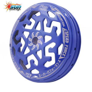 SUN Racing Nouveau Tambour d'embrayage en acier bleu MO100-CVT011 Fabriqué à Taïwan Performances fiables et durables Système CVT pour scooter MIO100 - Product Image 2