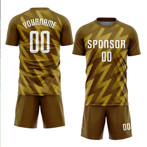 ชุดเครื่องแบบฟุตบอลชุดเสื้อฟุตบอลระบายอากาศสำหรับทีม - Product Image 4