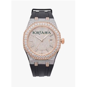 Most Selling Moissanite Diamond <b>Watch</b> for Men Premium Fashion Wristwatch for Formal Events Business Use Casual Wear and Parties - Product Image 1