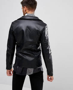 PAKISTAN Bulk FACTORY manteau streetwear mode en cuir véritable pour hommes veste en cuir d'agneau respirant pour hommes élégant - Product Image 2