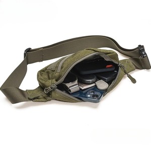 Sac de poitrine tactique imperméable en polyester, sac de cyclisme pour tous les jours, fabriqué au Vietnam - Product Image 5