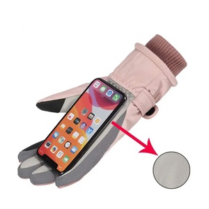 Gants de ski thermiques imperméables, compatibles écran tactile, coupe-vent, pour homme et femme, pour sports d'hiver, snowboard, ski, activités de plein air, mitaines chaudes - Product Image 6