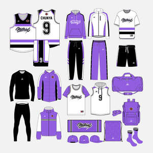 Ensemble d'uniformes de basketball réversibles unisexes en gros – Maillot et short personnalisés pour équipe, respirants, grandes tailles - Product Image 4