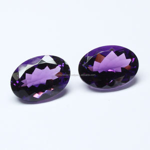 Amatista brasileña con forma de marquesa, corte facetado, amatista púrpura Natural, fabricación de joyas, piedras preciosas DIY a precio asequible, OEM - Product Image 1