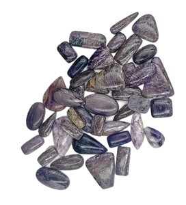 Charoita Natural Púrpura Pulida en Forma de Cabujón, Piedra Suelta de Formas Mixtas para Joyería, Precio Económico - Product Image 2