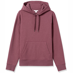 Casual Men's Winter Fleece Hoodie Pullover <b>Sweatshirt</b> Thick Hooded Custom Design with Pocket Plain Dyed Fashion Style - Product Image 4
