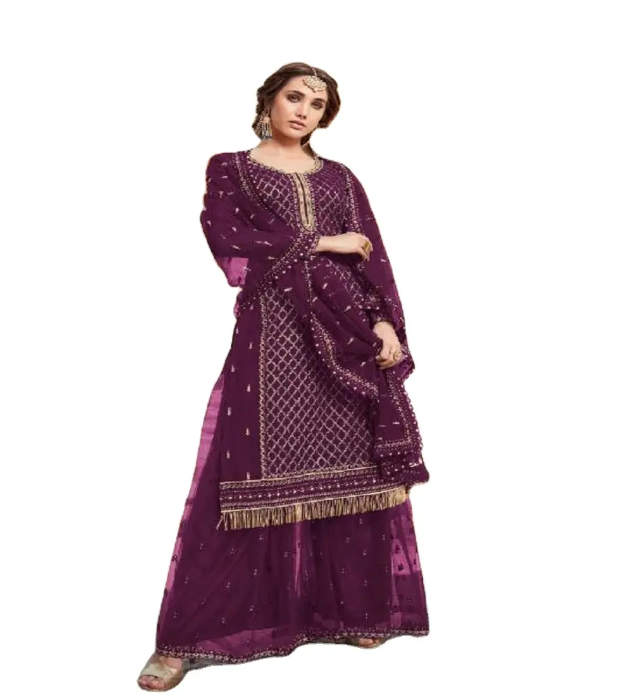 Damen Kameez Shalwar Design / Pakistani sche Anzüge Winterkleid ung für Damen/Damen Indien & Pakistan Marina Salwar Kameez
