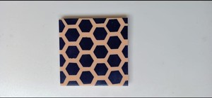 Juego de 4 Posavasos de Madera Estilo Rústico Ecológico para Almacén, con Soporte y Caja, Diseño Redondo de 10 mm de Grosor - Product Image 2