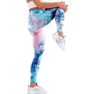 Pantalones de Yoga de Cintura Alta para Mujer, Leggings Sin Costuras, Transpirables, para Gimnasio, Ejercicio, Running, Deportes, con Efecto Push-Up - Product Image 2