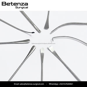 Dissecteur nerveux à pointe courbée pour lifting des sourcils, en acier inoxydable et plastique, outil chirurgical facial et ORL - Product Image 4