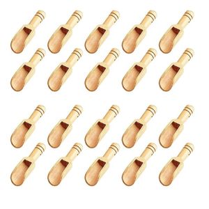 Cucharas de Madera Ecológicas Clásicas OEM ODM con Logotipo Personalizado, Acabado Espejo, Mangos Largos/Pequeños, Capacidades de 10-30 ml para Café y Azúcar - Product Image 2