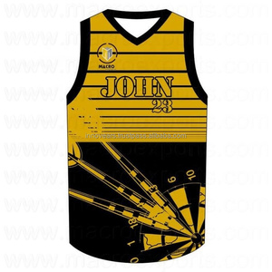2025 America High Quality Breathable 100% Polyester Sleeveless Men's Vintage Basketball Jersey with Custom Team Name Embroidery - Product Image 2