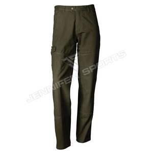 Pantalones tácticos multibolsillos para exteriores, impermeables, para senderismo, caza, 100% algodón, tela de lona, pantalones cargo de trekking para hombre - Product Image 1