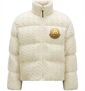 Men Luxury Winter Puffer Jacket-Standard Insulated <b>Bubble</b> <b>Coat</b> Stand Collar Covered Button Closure Premium Quilted Front - Product Image 5