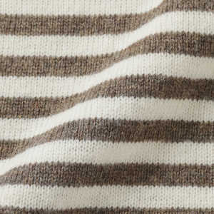 Cárdigan Personalizado para Hombre con Cuello Alto a Rayas, Suéter de Manga Larga, Lana Gruesa y Cachemira, Moda de Invierno, Tejido Cálido, ODM - Product Image 3