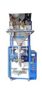 Machine d'emballage entièrement automatique en acier inoxydable de type collier pour poudres et granulés, scelleuse industrielle de qualité alimentaire pour ensachage - Product Image 2