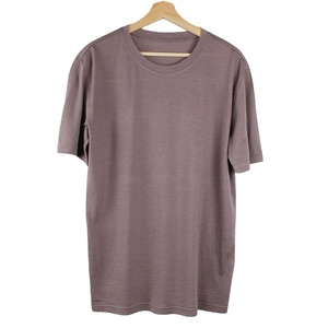 Camisetas de Algodón de Alta Calidad para Hombre, Personalizadas, Ajustadas, Ropa Deportiva de Gimnasio, Tinte Liso, Estilo Casual, Secado Rápido y Transpirable - Product Image 2