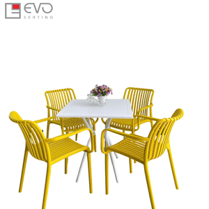 <b>Stackable</b> Plastic <b>Chair</b> with Durable Construction and Comfortable Seating for Restaurants, Events and Commercial Use - Product Image 6