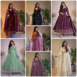 ชุดกาวน์7สีสำหรับผู้หญิงในงานปาร์ตี้ดีไซน์เนอร์ชุดออกงานปาร์ตี้สำหรับงานแต่งงานและงานปาร์ตี้ชุดเจ้าสาว - Product Image 6