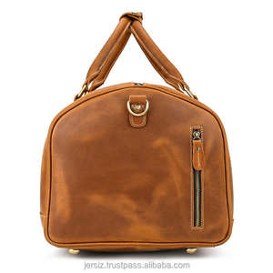 Sac de voyage unisexe NESTA SPORTS en cuir véritable vintage, 62 cm, super grand sac de week-end, style sport, sac de voyage et de sport à bandoulière - Product Image 2