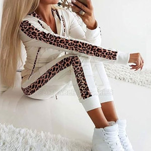 Autumn Winter Women Casual Print Tracksuit Sportswear <b>Set</b> Women Casual Printed Tracksuit <b>Matching</b> <b>Set</b> - Product Image 6