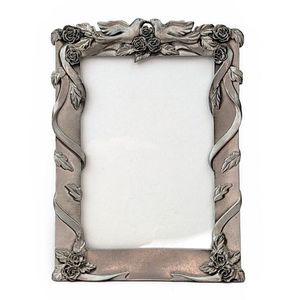 Cadre photo moderne en aluminium motif vague florale, pour mariage, maison, bureau, durable, taille personnalisée, haute qualité, impression numérique 4 couleurs - Product Image 4