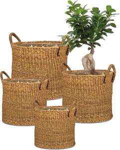 Contenedor y Cesta de Almacenamiento Plegable, Moderno, Impermeable y Ecológico |   Cubo de Almacenamiento de Ropa Plegable y Resistente de Fibra Natural para Uso en Hoteles - Product Image 3