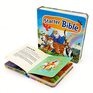 Libro Bíblico de Historias para el Estudio de los Niños Cristianos, Impresión Offset en Tapa Dura Personalizada con Material de Cartón - Product Image 3