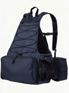 Chaleco de Caza TRIBON SPORTS para Hombre, Deportes al Aire Libre, Molle, Nailon, Multibolsillos, Ligero, Correa de Hombro Ajustable, Upland - Product Image 3