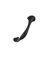 Poignées et Boutons de Meubles Antidérapants Modernes en Alliage de Zinc Noir de Haute Qualité pour Salle de Bain, Armoire Extérieure, Tiroir, Commode, Penderie