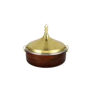 Casserole en métal de luxe à haute capacité de rétention de chaleur pour la cuisine et les repas quotidiens à la maison - Product Image 1