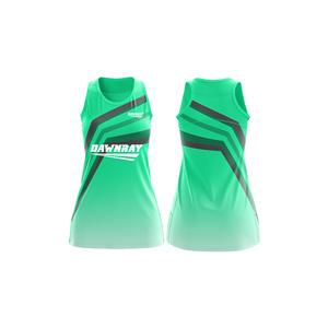 ชุดยูนิฟอร์มเน็ตบอลสำหรับการแข่งขัน |   ชุดยูนิฟอร์มเน็ตบอลแบบซับลิเมชั่นพร้อมโลโก้ทีม ชื่อ และหมายเลข |   โพลีเอสเตอร์ที่ระบายอากาศได้ดี - Product Image 6