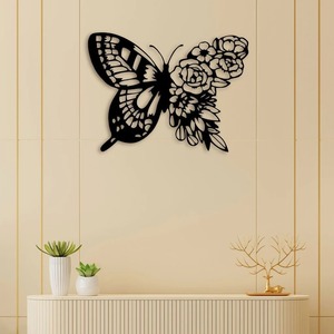 Arte decorativo de metal para colgar en la pared, para la decoración del hogar y la sala de estar - Product Image 1