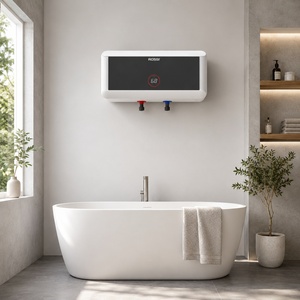 Chauffe-eau électrique à accumulation compact pour salle de bain, 20 litres, prix de gros usine vietnamienne, Rossi Touch Slim 20 - Product Image 3