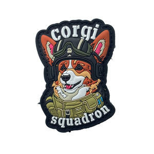 Eco Friendly PVC Sea <b>Animal</b> Patch Soft Rubber Cartoon Badge Custom Logo DIY Garment Decoration for Clothing Hats Bags - Product Image 3
