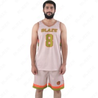 Blaze Fight Wear uniforme de basket-ball uniforme de basket-ball maillot de sublimation numérique uniforme de basket-ball léger maillot de football