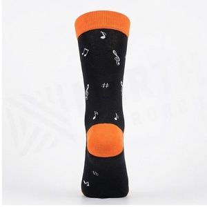 Crew <b>Socks</b> Geometric Pattern Blue Breathable <b>Running</b> <b>Socks</b> for Adults Spring Season - Product Image 2