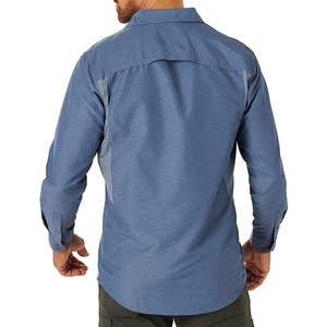 Vêtements de pêche pour hommes sur mesure 2025, grande taille, UPF 50+, séchage rapide, boutonné, manches longues, coupe originale avec impression numérique sur le devant - Product Image 2
