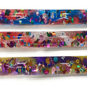 Baguette magique multicolore 32cm Jouet sensoriel Baguette à paillettes - Product Image 6