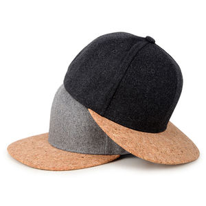 New Fashion Style 6 Panel Hat Custom Embroidery Logo Adjustable Strip Trendy Flat-brim Cap All Season Comfort Fit Adult Size Cap - Product Image 5