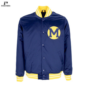 Blouson Bomber en Satin Personnalisé avec Broderie du Logo de l'Équipe – Veste de Baseball Premium pour Hommes, Femmes et Jeunes - Product Image 1