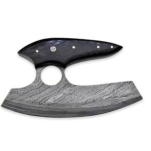 Cuchillo de Damasco Hecho a Mano de Alta Calidad, Modelo 2023, Cuchillo de Doble Hoja para Cortar Carne, Hacha - Product Image 2
