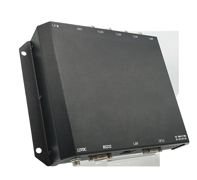 4 Port RJ45 RS232 Impinj E710 Easy-to-install UHF RFID reader for small warehouses