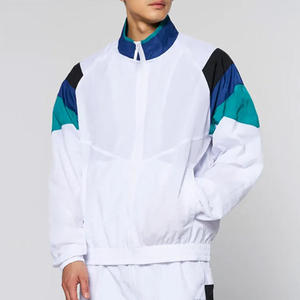 Conjunto de Dos Piezas de Nailon para Hombre, Estilo Urbano, Ligero, Casual, Cortavientos, con Capucha, de Secado Rápido, para Invierno - Product Image 1