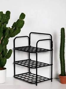 Durable Plastic Metal <b>Shoe</b> <b>Rack</b> Stackable Organizer for Home Closet Entryway Space Saving Easy to Assemble - Product Image 4