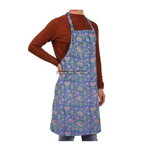 Delantal de cocina de trabajo de lona de diseño personalizado con bolsillo en todo el negocio de impresión completa publicidad regalo promocional delantales Cocina - Product Image 3